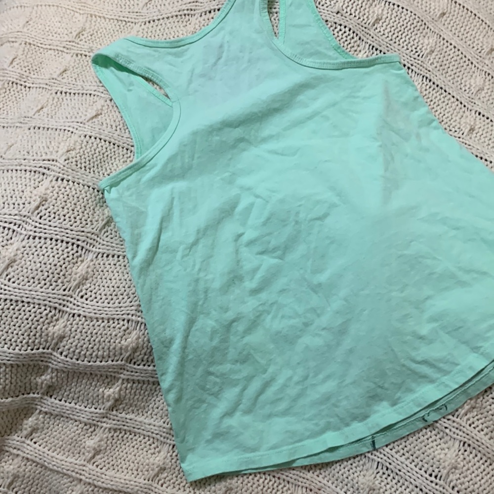 🪄 🏰  TINKERBELLE RARE Disney Parks Tee • TINK Top Knot Tank • fits Child L XL - Picture 5 of 14
